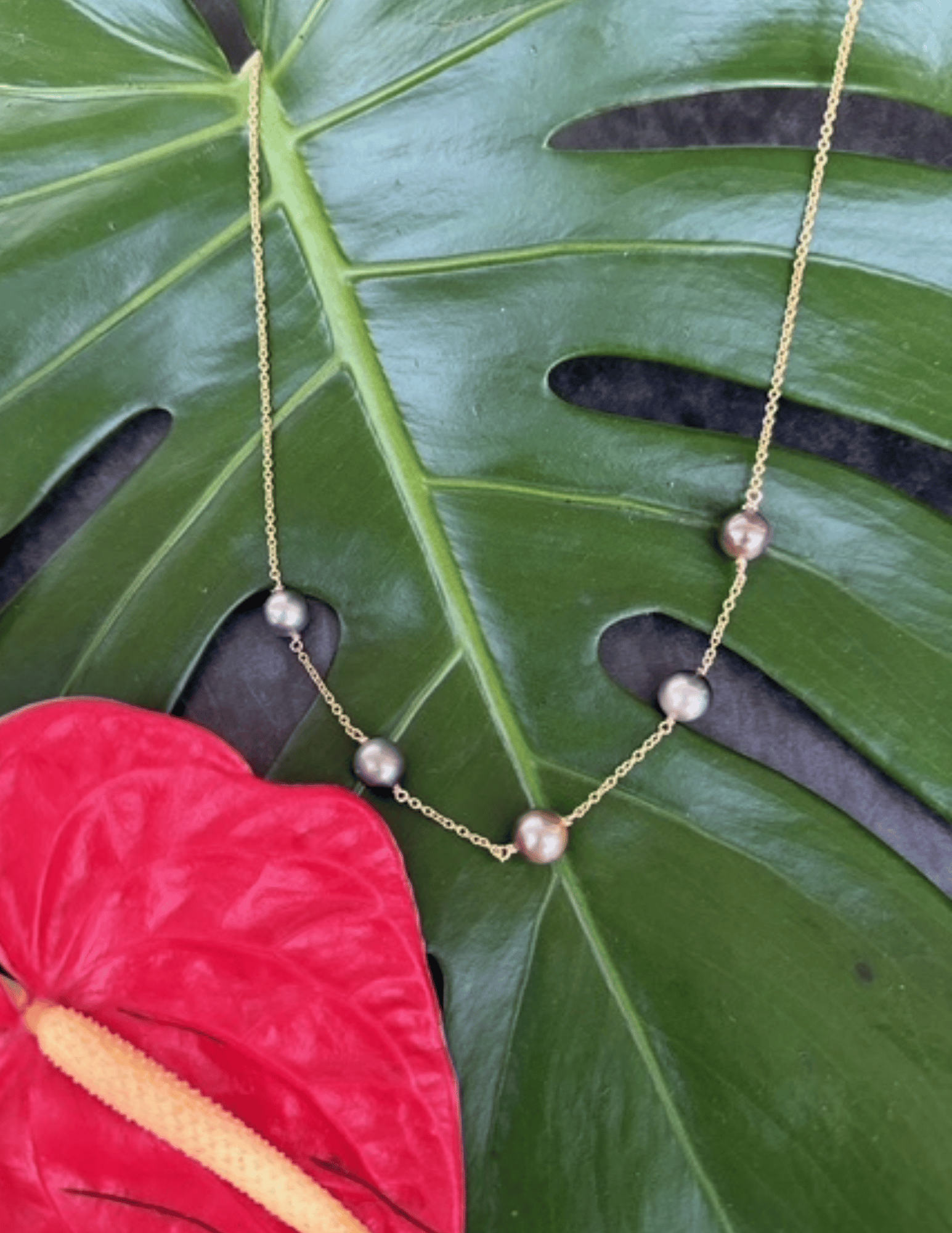 Tahitian Edison Pearl Necklace