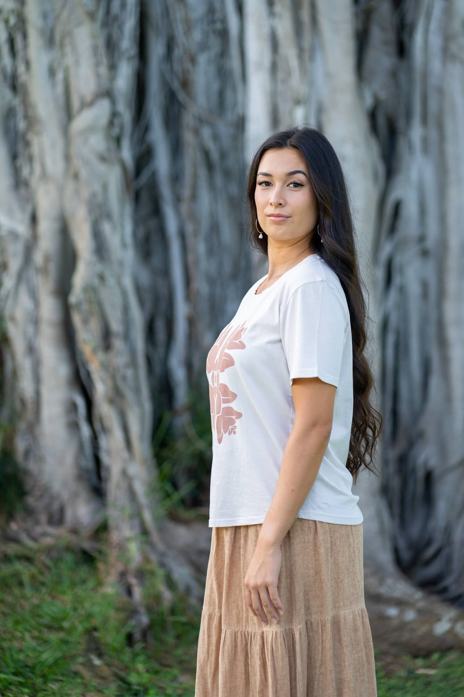 Quilt Tee - Liko Lehua