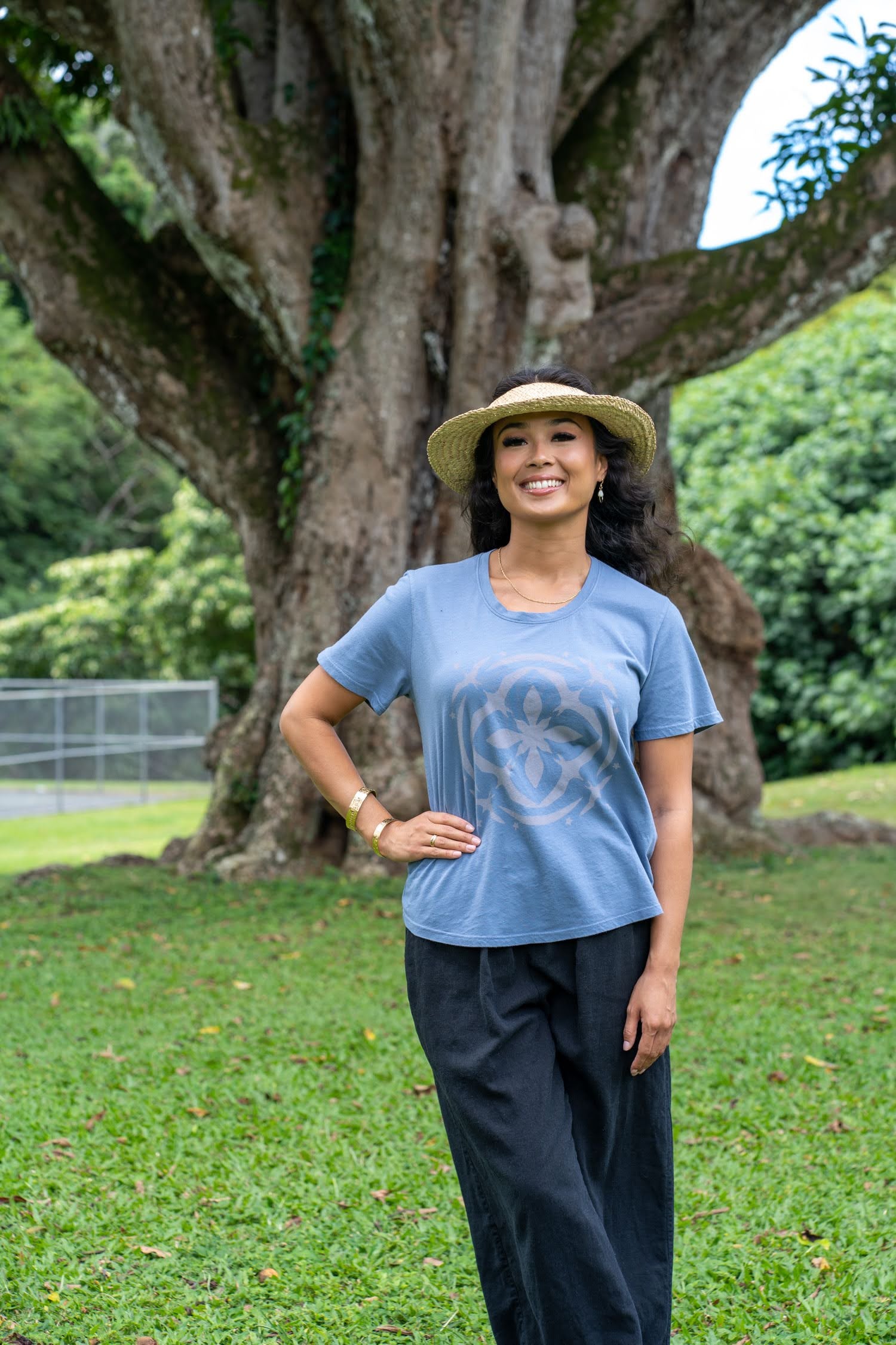 Quilt Tee - Iwa Bird