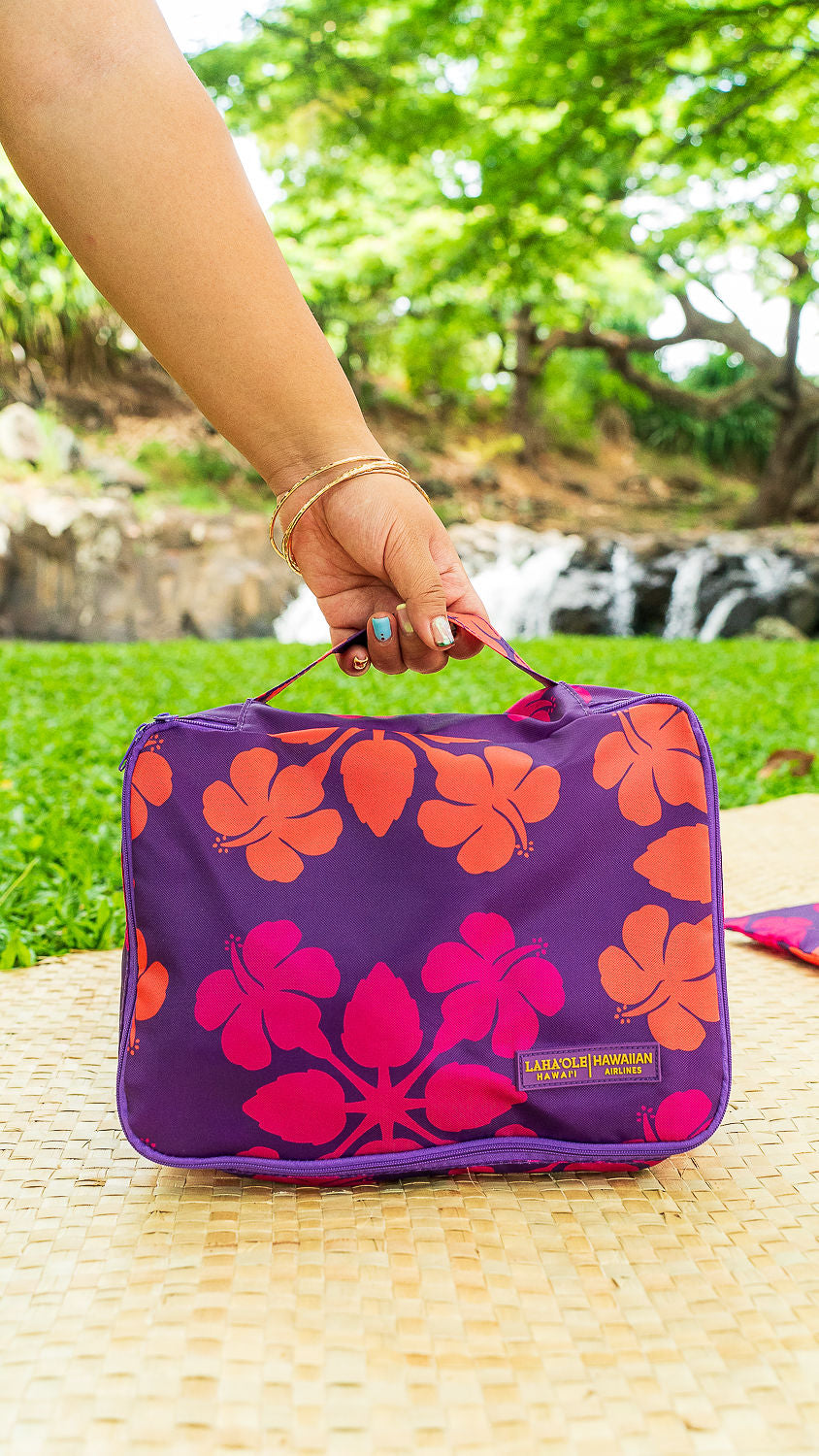 Exclusive Laha'ole x Hawaiian Airlines - includes 7 Packing Cubes