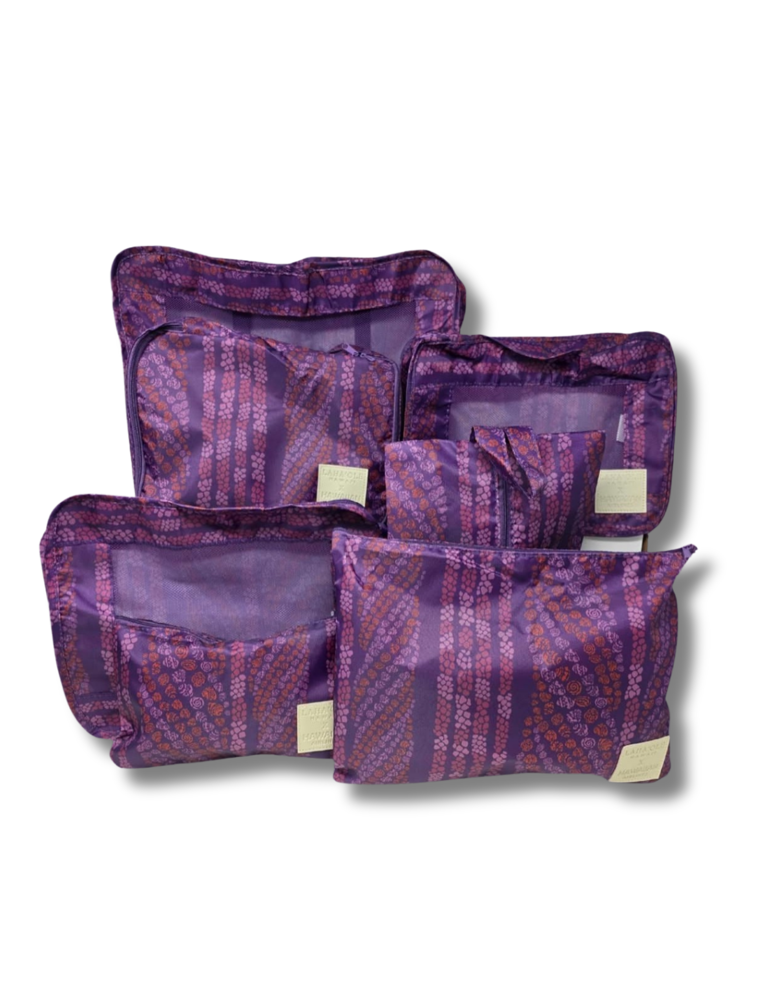 Exclusive Laha'ole x Hawaiian Airlines - includes 7 Packing Cubes