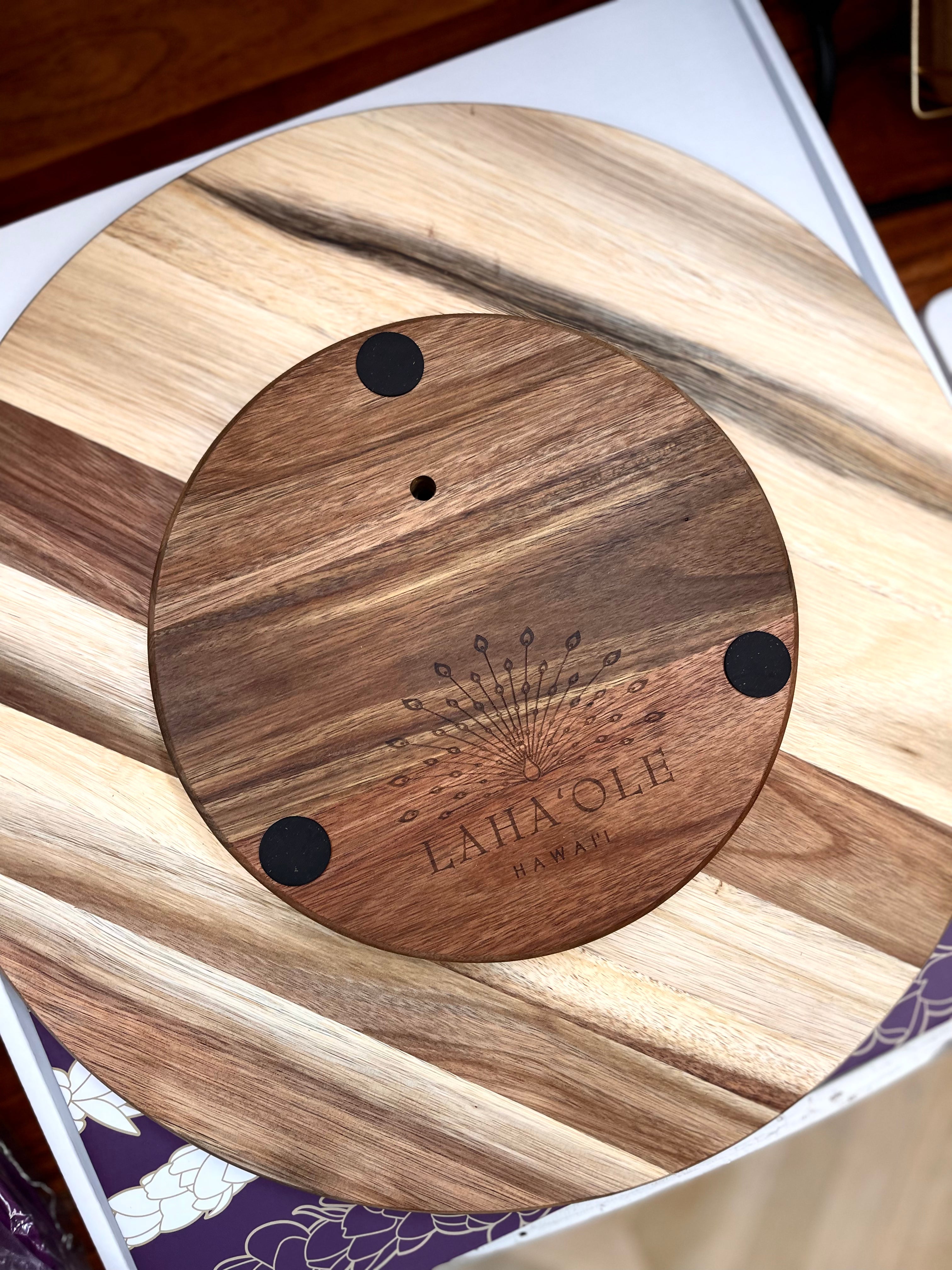 Lei Pīkake Lazy Susan (18")