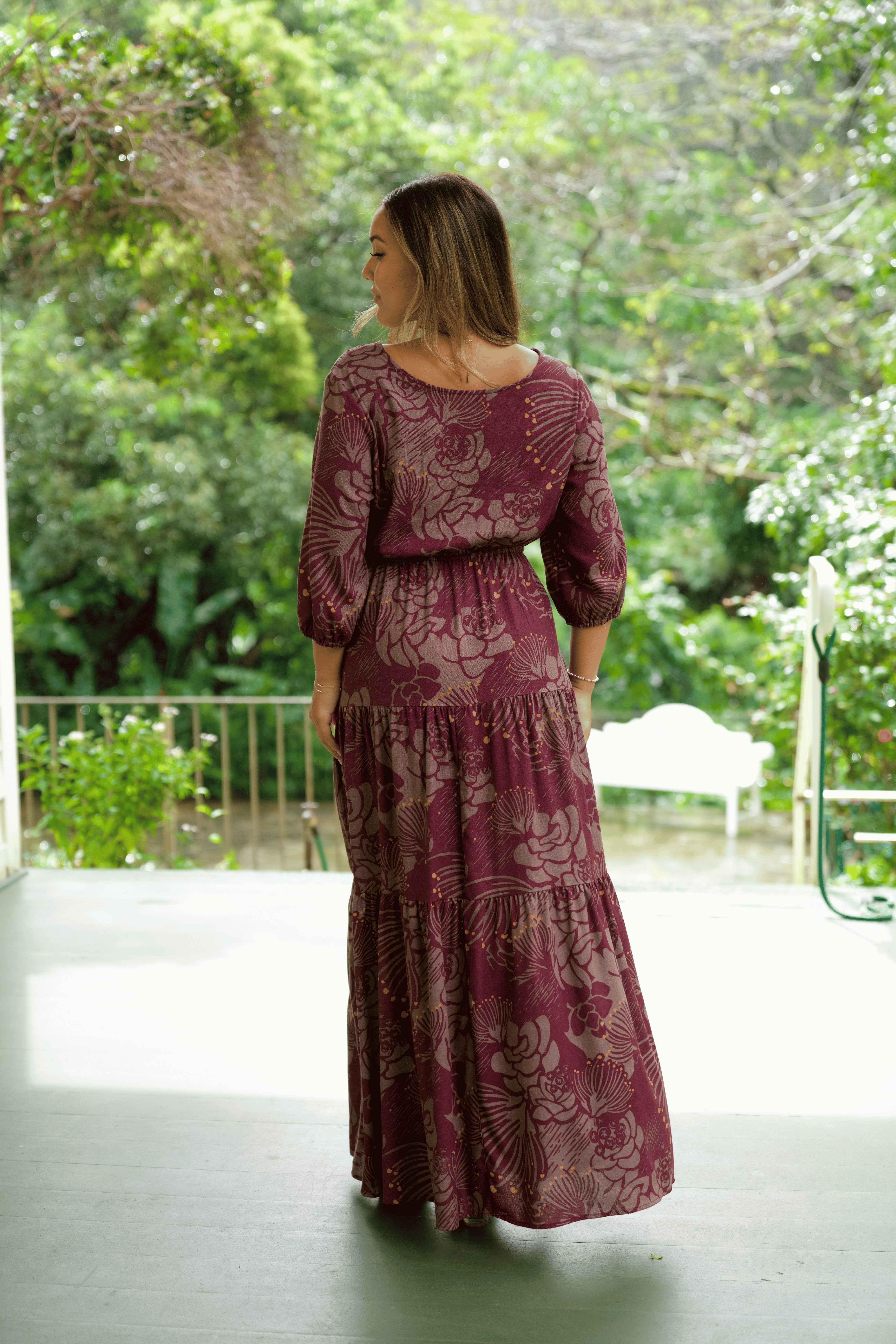 Kealohi Dress ‘Ōhi‘a lehua in 'ōhelo
