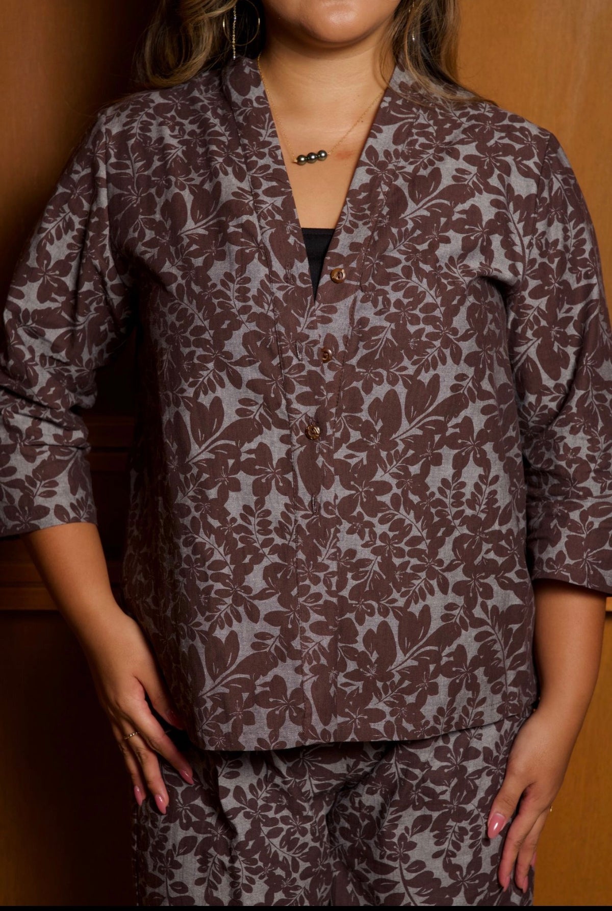 Kimono Blazer ʻŪlei in Makuʻe