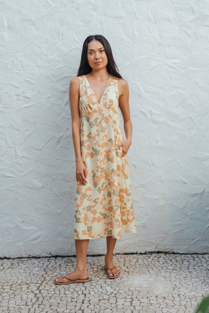 Moana Tea Dress in  in Liko Ola - Melemele