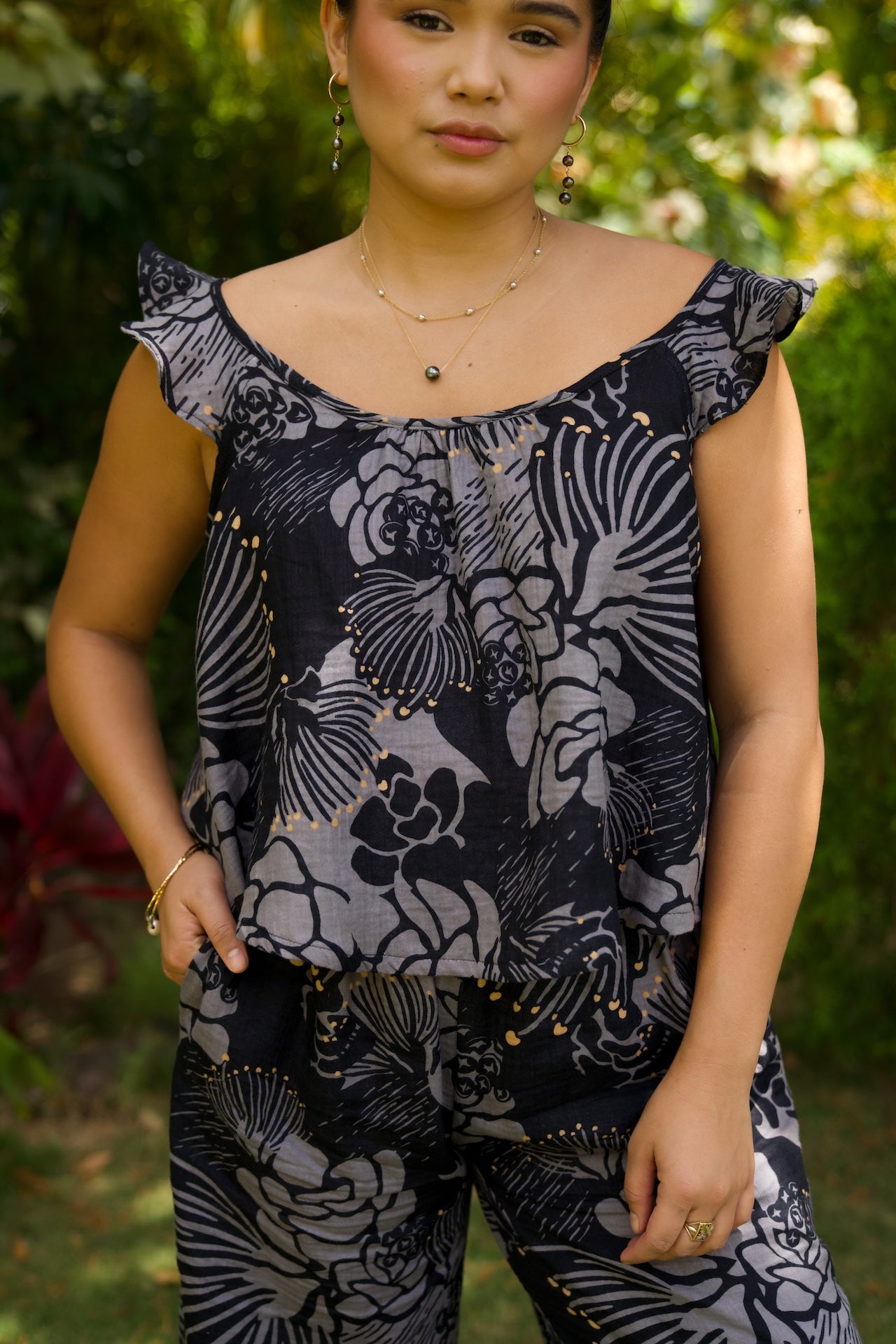 Flutter Sleeve Cami