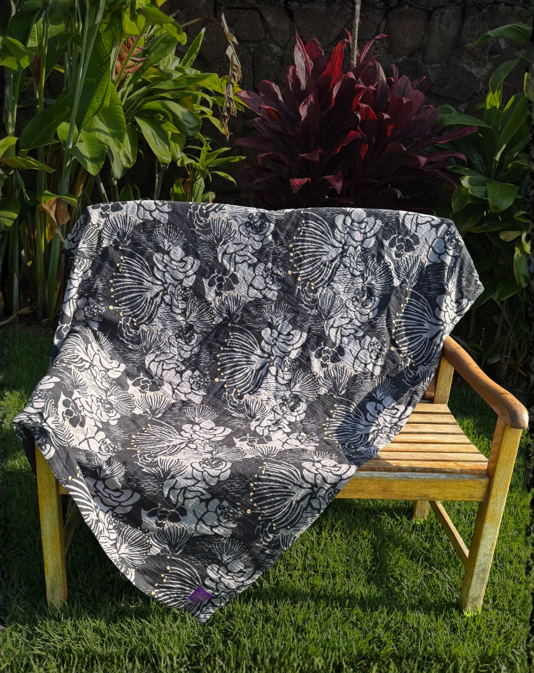 `Ōhia Lehua Blanket `ele`ele