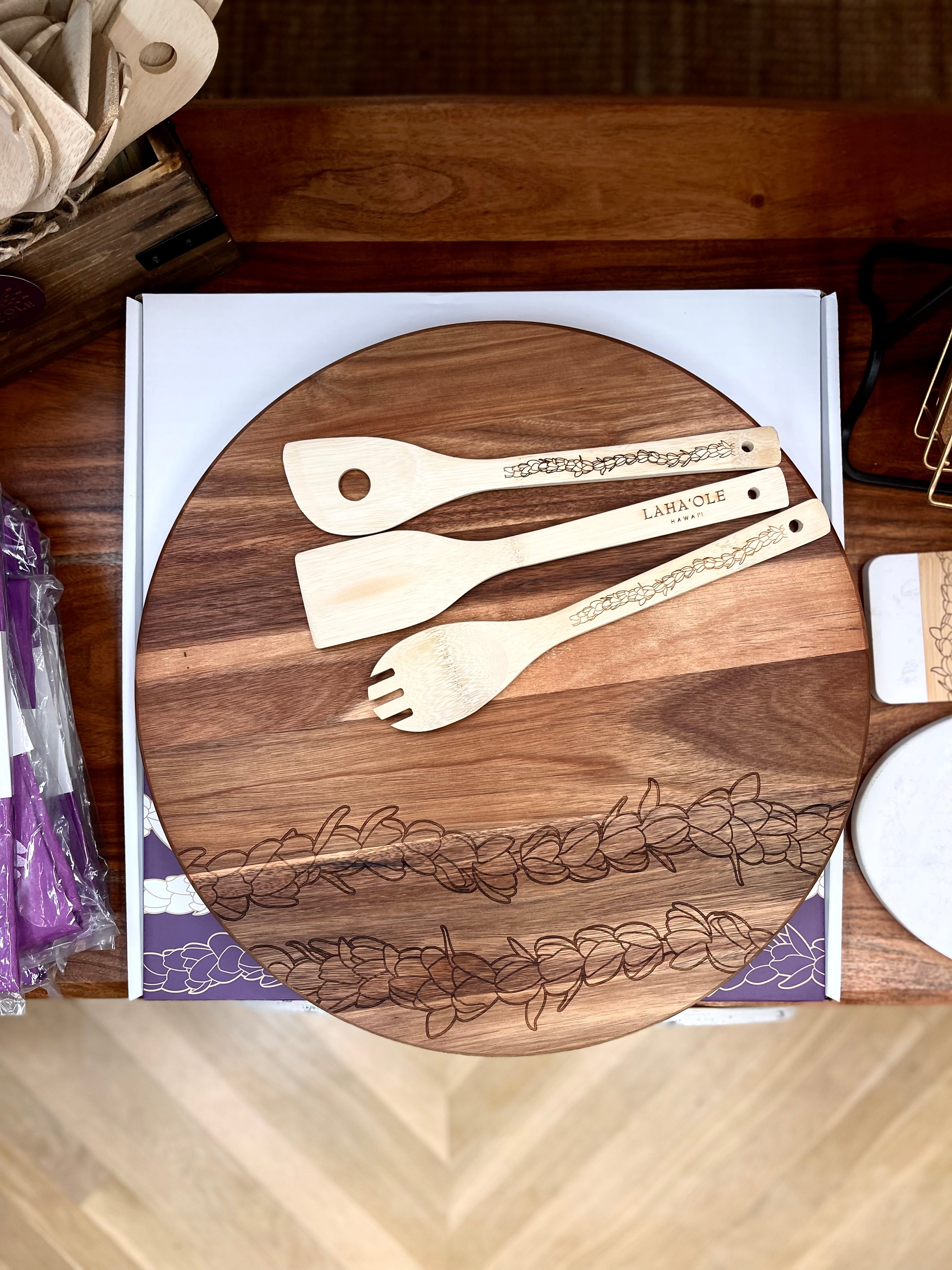 Lei Pīkake Lazy Susan (18")